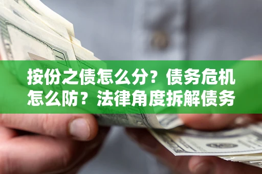 北京按份之债怎么分？债务危机怎么防？法律角度拆解债务分配与风险自保指南