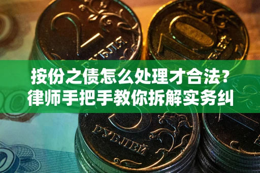 北京按份之债怎么处理才合法？律师手把手教你拆解实务纠纷