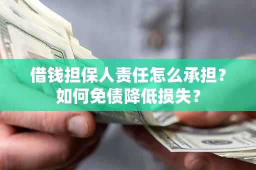 北京借钱担保人责任怎么承担？如何免债降低损失？