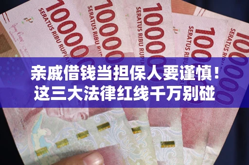 北京亲戚借钱当担保人要谨慎！这三大法律红线千万别碰
