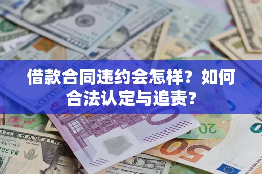 北京借款合同违约会怎样？如何合法认定与追责？