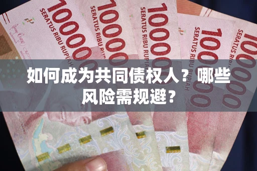 北京如何成为共同债权人？哪些风险需规避？