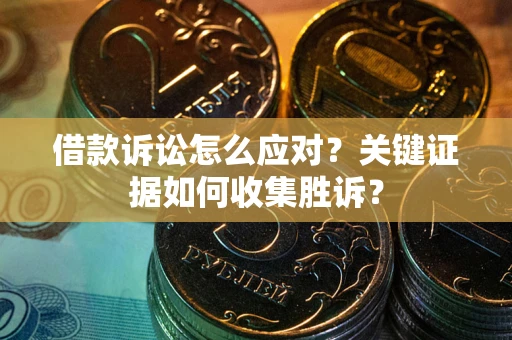 北京借款诉讼怎么应对？关键证据如何收集胜诉？